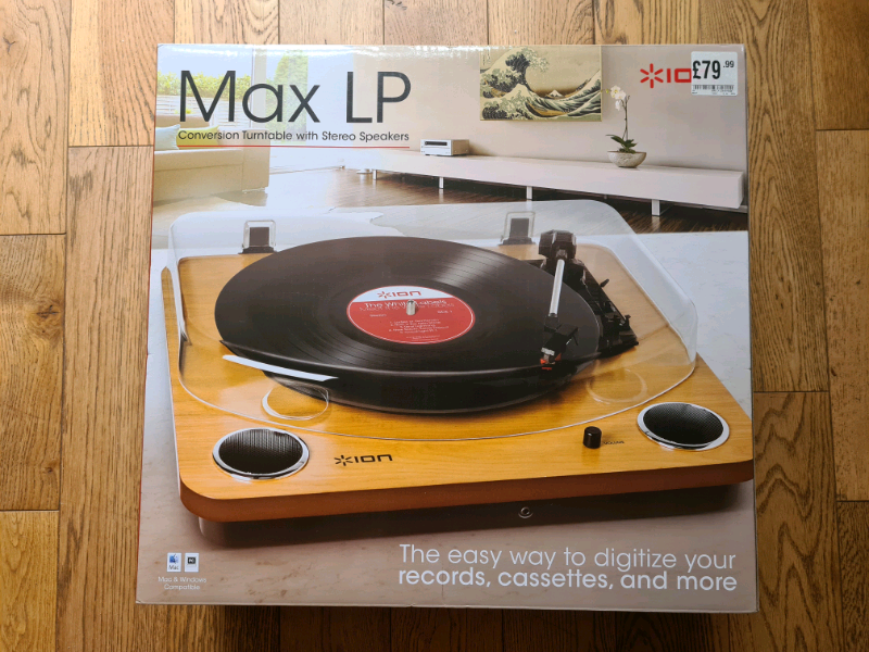 ion max lp external speakers